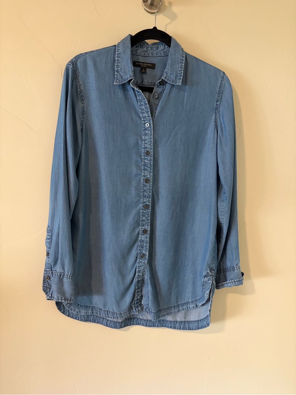 Banana Republic Light Blue Denim Shirt